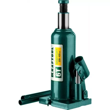 Домкрат гидравлический бутылочный &quot;Kraft-Lift&quot;, сварной, 6т, 220-435мм, KRAFTOOL 43462-6 43462-6_z01 купить в Губкинске