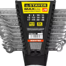 Набор: Ключ STAYER "MASTER" гаечный комбинированный, хромированный, 8-24 мм, 12 шт 27085-H12 купить в Губкинске