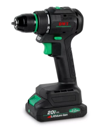 Бесщёточная аккумуляторная дрель-шуруповёрт DWT ABSP-20 DNM-2 BMC купить в Губкинске