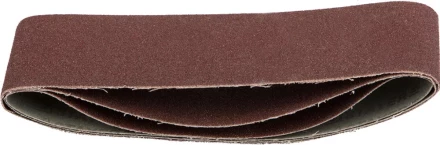 Лента STAYER &quot;MASTER&quot; шлифовальная универсальная бесконечная на тканевой основе, для ЛШМ, P100, 75х533мм, 3шт 35442-100 купить в Губкинске