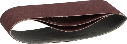 Лента шлифовальная бесконечная ЗУБР &quot;МАСТЕР&quot; на тканевой основе, для ЛШМ, P100, 75х457мм, 3шт 35541-100 купить в Губкинске