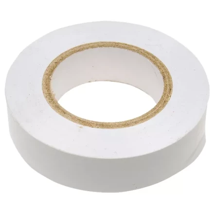 Изолента ПВХ 19 мм х 20 м 180 мкм белая СИБРТЕХ 88798 купить в Губкинске