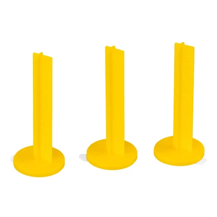 Маяки реперные для наливных полов, 20 шт. с клеевым слоем Сибртех 88130 купить в Губкинске