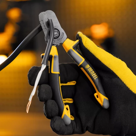 Кабелерез 160 мм Denzel 17729, трехкомпонентные рукоятки купить в Губкинске