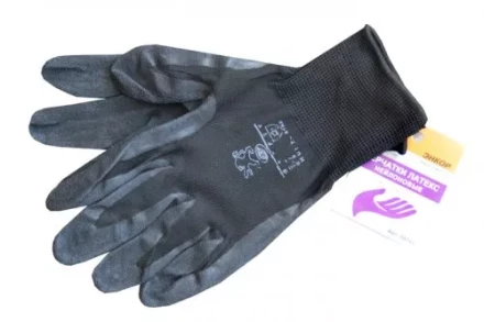 Перчатки нейлоновые Латекс Энкор красные1/10 58748 купить в Губкинске