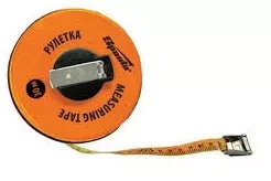 Рулетка геодезическая 20 м х 10 мм SPARTA лента ПВХ открытый корпус 314305 купить в Губкинске