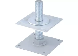 Анкер регулируемый по высоте СИБРТЕХ ARH(100)-24 цинк 46564