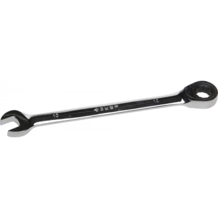 Ключ ЗУБР &quot;ПРОФИ&quot; гаечный комбинированный трещоточный, Cr-V сталь, хромированный, 10мм 27074-10 купить в Губкинске