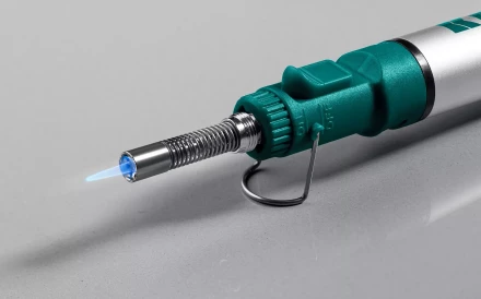 SolderGas 70A набор 3-в-1, газовый паяльник, горелка, фен, 30-70 Вт,  1300°С 55504-H3 купить в Губкинске