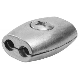 Зажим троса ЗУБР "Бочонок", 6мм, 2 шт 4-304456-06