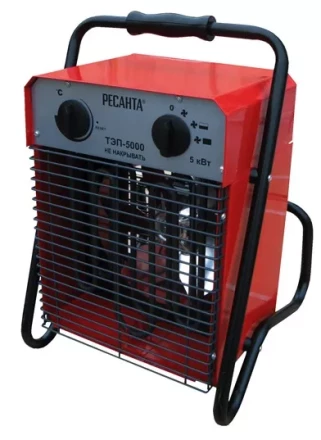 Тепловая пушка электрическая РЕСАНТА ТЭП-5000 купить в Губкинске