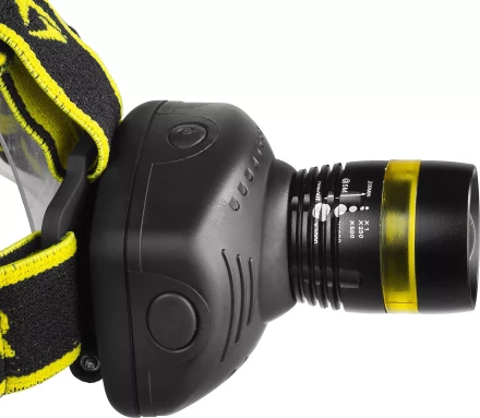 Фонарь STAYER &quot;PROFESSIONAL&quot; налобный светодиодный, 3Вт(140Лм), регулируемый фокус, 3 режима, 3ААА 56566 купить в Губкинске