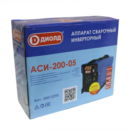 Аппарат сварочный инверторный Диолд АСИ 200-05 купить в Губкинске