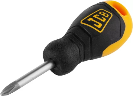 Отвертка JCB, хромомолибденовая сталь S2, двухкомпонентная рукоятка, магнитный наконечник, PH №2х40мм JSD001 купить в Губкинске