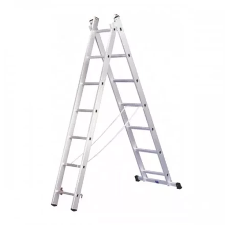 Лестница двухсекционная 2х 7 ступеней ЭНКОР 69695 купить в Губкинске