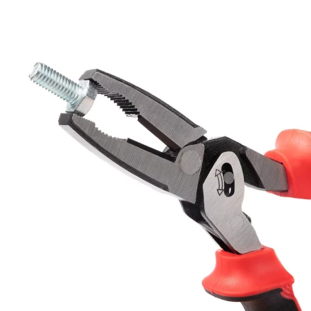 Пассатижи диэлектрические КВТ со сдвоенным шарниром 225 мм (102700) купить в Губкинске