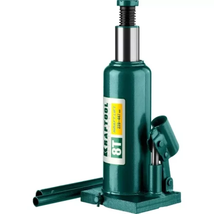 Домкрат гидравлический бутылочный &quot;Kraft-Lift&quot;, сварной, 8т, 228-447мм, KRAFTOOL 43462-8 43462-8_z01 купить в Губкинске