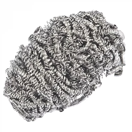 Мочалка для посуды 2 шт нержавеющая сталь Elfe 92371 купить в Губкинске