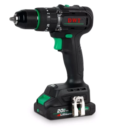 Бесщеточная аккумуляторная ударная дрель-шуруповерт DWT ASBP-20 DNG-2 BMC купить в Губкинске