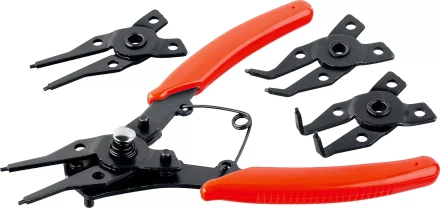 Съемник стопорных колец MIRAX, 4 сменные насадки 2282 купить в Губкинске