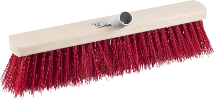 Щетка GRINDA &quot;EURO&quot; уличная без ручки, буковая колодка, жесткая щетина, с металлическим держателем для черенка, 40см 39193-40 купить в Губкинске