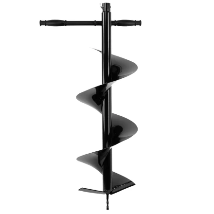 Шнек для грунта E-250, диаметр 250 мм, длина 800 мм,соединение 20 мм, несъемный нож Denzel 56025 купить в Губкинске