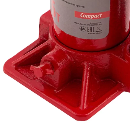 Домкрат гидравлический бутылочный, 6 т, h подъема 180–340 мм Sparta Compact 50340 купить в Губкинске