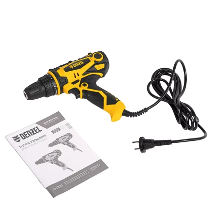 Дрель-шуруповерт сетевая SD-300-10// Denzel 26201 купить в Губкинске