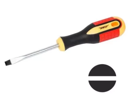 Отвертка шлиц. 1,0х5,5х125мм,трехкомп рук. 19613 купить в Губкинске