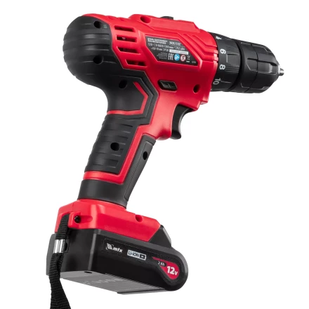 Дрель-шуруповерт аккумуляторная MTX MCDL-12-02, Li-Ion, 12 В, 2 акк. 26182 купить в Губкинске