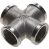 Крестовина GENERAL FITTINGS никелированная латунь, г/г/г/г, 3/4&quot; 51048-3/4 купить в Губкинске