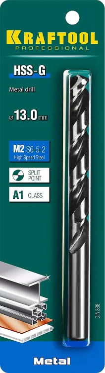 Сверла по металлу HSS-G 29651-13 купить в Губкинске