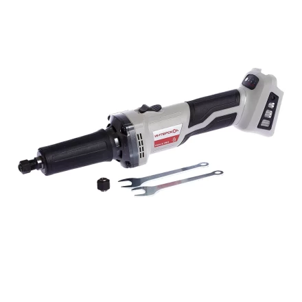 Прямошлифовальная машина с бесщеточным (вентильным) двигателем ИНТЕРСКОЛ ПШМ-8/18ВЭ Li-ion АПИ (картон, без аккум., ЗУ) купить в Губкинске