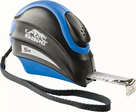 Рулетка Полимер 5 м * 19 автоматическая фиксация эргономичная форма  БАРС 32502 купить в Губкинске