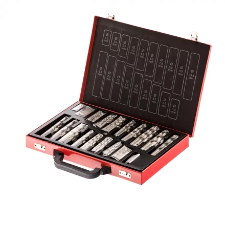 Набор сверл по металлу 1-10 мм 170 шт. HSS в металлическом кейсе Matrix 723170 купить в Губкинске