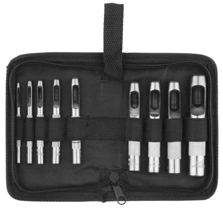 Набор ЗУБР Пробойники для кожи &quot;МАСТЕР&quot;, 2-13мм, 9шт 22949-H9 купить в Губкинске