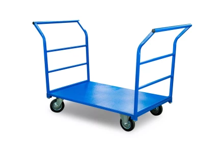 Тележка платформенная TOR ТП-Д (700х1200) с двумя ручками (колеса 160) 1023306 купить в Губкинске