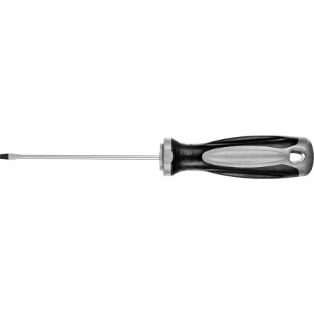 Отвертка MIRAX 25095-03-10, закаленный стержень, двухкомпонентная рукоятка, SL3x100мм 25095-03-10 купить в Губкинске