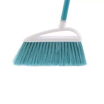 Щетка пластмасовая  для  пола  230 мм &quot;LUX&quot; бирюз. щетина c черенком 120 см D22мм ELFE 93559 купить в Губкинске