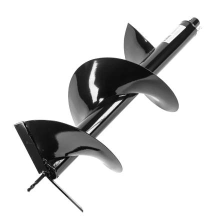 Шнек для грунта E-300, диаметр 300 мм, длина 800 мм,соединение 20 мм, несъемный нож Denzel 56026 купить в Губкинске