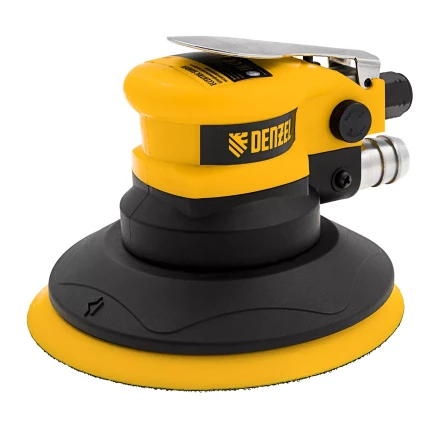 Эксцентриковая шлифовальная машина Denzel EPG150, 150 мм, 10000 об/мин, 5 мм, 160 л/мин 57476 купить в Губкинске