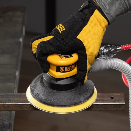Эксцентриковая шлифовальная машина Denzel EPG150, 150 мм, 10000 об/мин, 5 мм, 160 л/мин 57476 купить в Губкинске