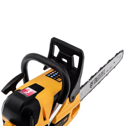 Пила цепная бензиновая Denzel DS-4516, шина 40 см, 45 см3, 2,5 л.с, шаг 0,325, паз 1,5 мм, 64 звена 95236 купить в Губкинске