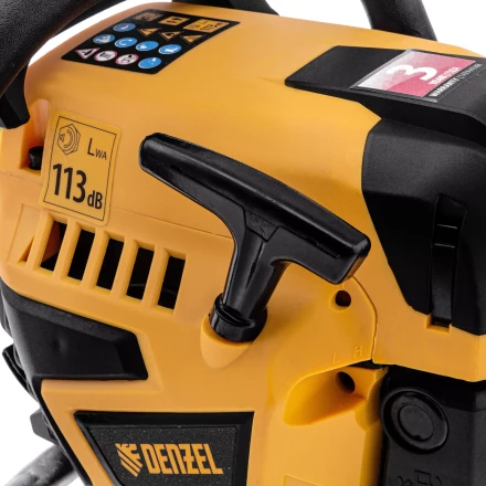 Пила цепная бензиновая Denzel DS-4516, шина 40 см, 45 см3, 2,5 л.с, шаг 0,325, паз 1,5 мм, 64 звена 95236 купить в Губкинске