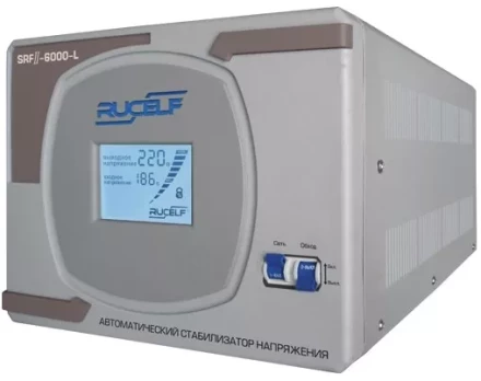 Стабилизатор напряжения RUCELF SRF.II-6000-L купить в Губкинске