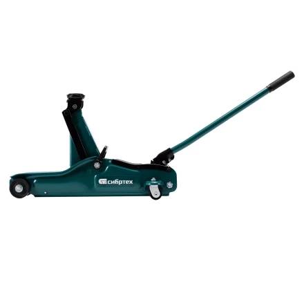 Домкрат гидравлический подкатной Сибртех 50831, 2 т, 85-330 мм, низкий подхват, в пласт. кейсе купить в Губкинске