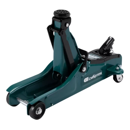 Домкрат гидравлический подкатной Сибртех 50831, 2 т, 85-330 мм, низкий подхват, в пласт. кейсе купить в Губкинске