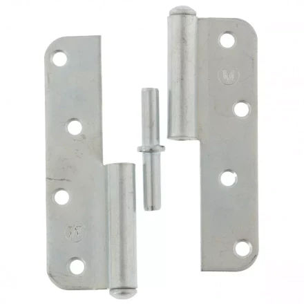 Петля накладная ПН1-110 правая цинк 4штуки  Металлист Россия 91554 купить в Губкинске