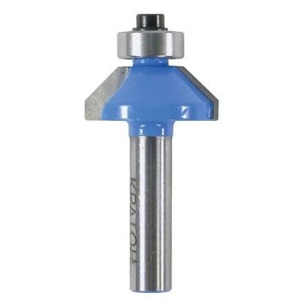 Фреза кромочная конусная с подшипником  HOBBY 35,5мм 45°  Кратон 1 09 03 032 купить в Губкинске