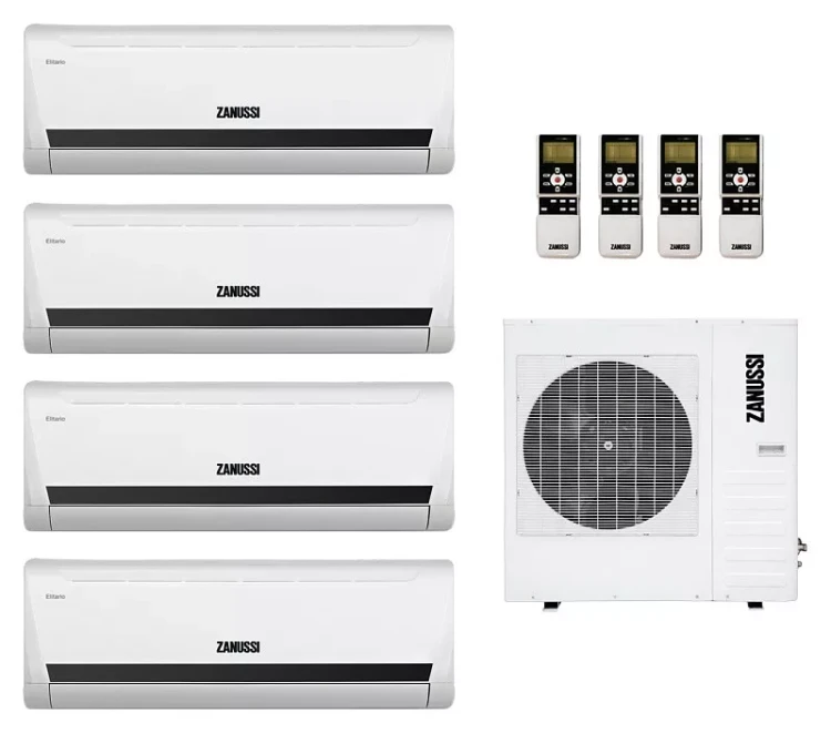 Внешний блок ZANUSSI ZACO-27 H4 FMI/N1 Multi Combo сплит-системы купить в Губкинске